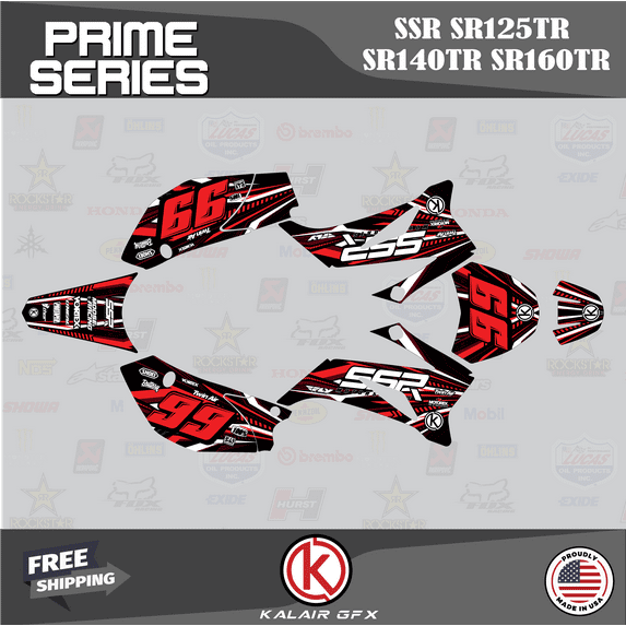 Kalair GFX Graphics Kit for Ssr SR140TR (2021) Prime Series