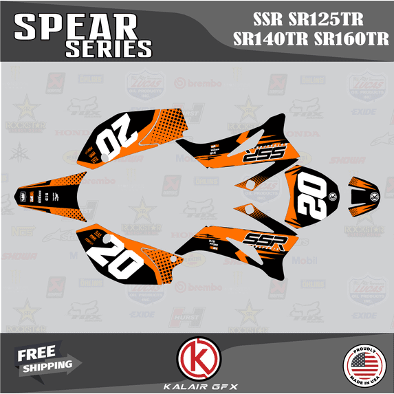 Kalair GFX Graphics Kit for Ssr SR160TR (2021) Spear Series