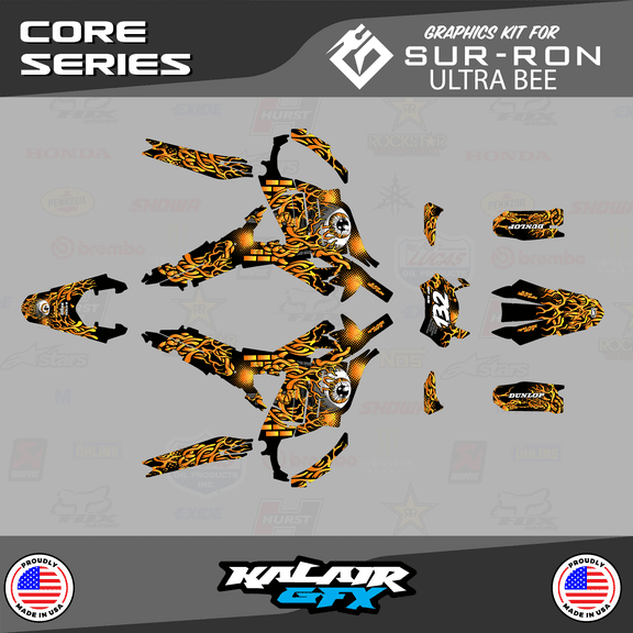 Kalair GFX Graphics Kit for Sur-Ron ULTRA BEE (All Years) Core Series