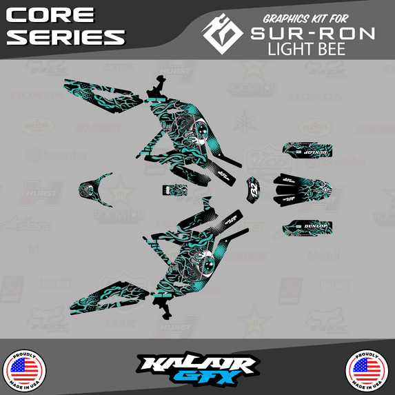 Kalair GFX Graphics Kit for Sur-ron LIGHT BEE Core Series