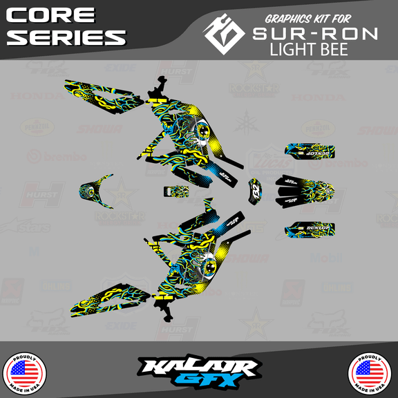 Kalair GFX Graphics Kit for Sur-ron LIGHT BEE Core Series