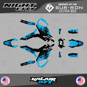 Kalair GFX Graphics Kit for Sur-ron Ultra Bee Nightcity Series