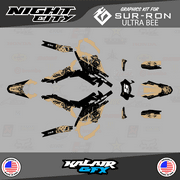 Kalair GFX Graphics Kit for Sur-ron Ultra Bee Nightcity Series