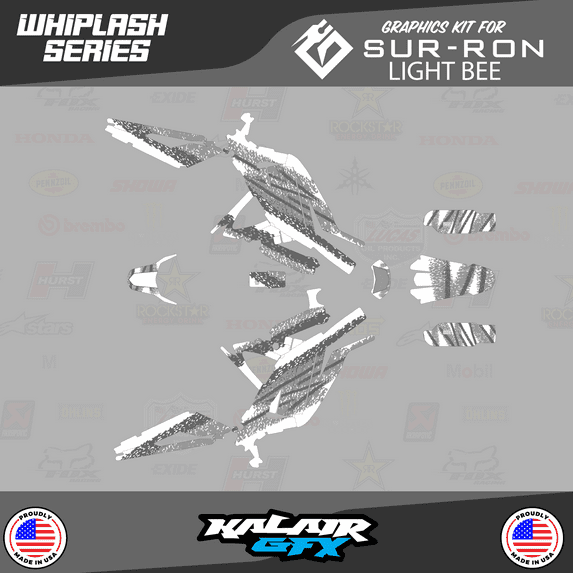 Kalair GFX Graphics Kit for Surron LIGHT BEE (All Years) Whiplash Series