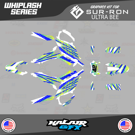 Kalair GFX Graphics Kit for Surron ULTRA BEE (All Years) Whiplash Series