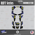 thumbnail image 1 of Kalair GFX Graphics Kit for Suzuki ATV LT80 (All Years) Rift Series, 1 of 5