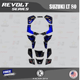 thumbnail image 1 of Kalair GFX Graphics Kit for Suzuki ATV LT80 LTZ80 (All Years) Revolt Series, 1 of 5
