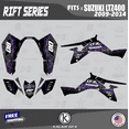 thumbnail image 1 of Kalair GFX Graphics Kit for Suzuki ATV LTZ400 (2009-2014) Rift Series, 1 of 5