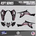 thumbnail image 1 of Kalair GFX Graphics Kit for Suzuki ATV LTZ400 (2009-2014) Rift Series, 1 of 5