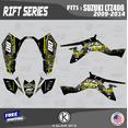 thumbnail image 1 of Kalair GFX Graphics Kit for Suzuki ATV LTZ400 (2009-2014) Rift Series, 1 of 5