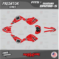 thumbnail image 1 of Kalair GFX Graphics Kit for Suzuki DR200-S (All Years) Predator Series, 1 of 5