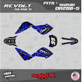 thumbnail image 1 of Kalair GFX Graphics Kit for Suzuki DR200-S (All Years) Revolt Series, 1 of 5
