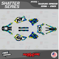 thumbnail image 1 of Kalair GFX Graphics Kit for Suzuki DR650 (1996-2021) Shatter Series, 1 of 5