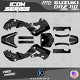 thumbnail image 1 of Kalair GFX Graphics Kit for Suzuki DRZ110 (2002-2009) Icon Series, 1 of 5