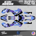 thumbnail image 1 of Kalair GFX Graphics Kit for Suzuki DRZ110 (2002-2009) Icon Series, 1 of 5