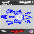 thumbnail image 1 of Kalair GFX Graphics Kit for Suzuki DRZ400SM (2001-2023) Icon Series, 1 of 5