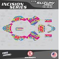 thumbnail image 1 of Kalair GFX Graphics Kit for Suzuki JR50 (All Years) Incision Series, 1 of 5