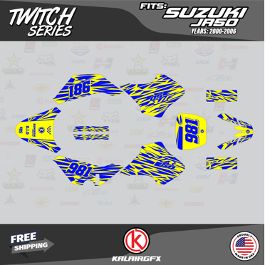Graphics Kit For Stark Future - VARG Electric Dirt Bike Twitch-Red