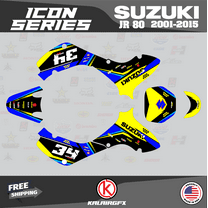 Kalair GFX Graphics Kit for Suzuki JR80 (2001-2015) Icon Series