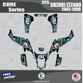 thumbnail image 1 of Kalair GFX Graphics Kit for Suzuki LTZ400 (2003-2008) Core Series, 1 of 5