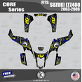 thumbnail image 1 of Kalair GFX Graphics Kit for Suzuki LTZ400 (2003-2008) Core Series, 1 of 5