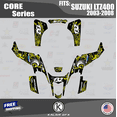 thumbnail image 1 of Kalair GFX Graphics Kit for Suzuki LTZ400 (2003-2008) Core Series, 1 of 5