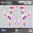 thumbnail image 1 of Kalair GFX Graphics Kit for Suzuki LTZ400 (2003-2008) Klutch Series, 1 of 5