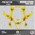 thumbnail image 1 of Kalair GFX Graphics Kit for Suzuki LTZ400 (2003-2008) Predator Series, 1 of 5