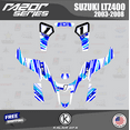thumbnail image 1 of Kalair GFX Graphics Kit for Suzuki LTZ400 (2003-2008) Razor Series, 1 of 5