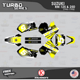 thumbnail image 1 of Kalair GFX Graphics Kit for Suzuki RM125 (1996-1998) Turbo Series, 1 of 5
