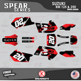 thumbnail image 1 of Kalair GFX Graphics Kit for Suzuki RM125 (1999-2000) Spear Series, 1 of 5