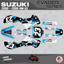 Kalair GFX Graphics Kit for Suzuki RM65 (2000-2006) Evader Series