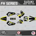 thumbnail image 1 of Kalair GFX Graphics Kit for Suzuki RM80 (1990-1999) Fh Series, 1 of 5