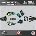 thumbnail image 1 of Kalair GFX Graphics Kit for Suzuki RM80 (1990-1999) Revolt Series, 1 of 5
