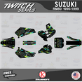 thumbnail image 1 of Kalair GFX Graphics Kit for Suzuki RM80 (1990-1999) Twitch Series, 1 of 5