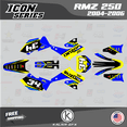 thumbnail image 1 of Kalair GFX Graphics Kit for Suzuki RMZ250 (2004-2006) Icon Series, 1 of 5