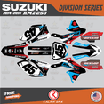 thumbnail image 1 of Kalair GFX Graphics Kit for Suzuki RMZ250 (2014-2016) Division Series, 1 of 5