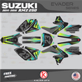 thumbnail image 1 of Kalair GFX Graphics Kit for Suzuki RMZ250 (2014-2016) Evader Series, 1 of 5
