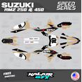 thumbnail image 1 of Kalair GFX Graphics Kit for Suzuki RMZ250 (2019-2023) Speed Series, 1 of 5