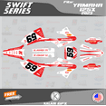 thumbnail image 1 of Kalair GFX Graphics Kit for Yamaha 2-stroke Enduro YZ 125X (2023) Swift Series, 1 of 5