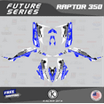 thumbnail image 1 of Kalair GFX Graphics Kit for Yamaha ATV RAPTOR 350 (All Years) Future Series, 1 of 5