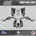 thumbnail image 1 of Kalair GFX Graphics Kit for Yamaha ATV RAPTOR 350 (All Years) Shred Series, 1 of 5