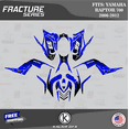 thumbnail image 1 of Kalair GFX Graphics Kit for Yamaha ATV RAPTOR 700 Fracture Series, 1 of 5