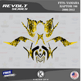 thumbnail image 1 of Kalair GFX Graphics Kit for Yamaha ATV RAPTOR 700 Revolt Series, 1 of 5