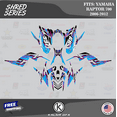 thumbnail image 1 of Kalair GFX Graphics Kit for Yamaha ATV RAPTOR 700 Shred Series, 1 of 5