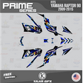 thumbnail image 1 of Kalair GFX Graphics Kit for Yamaha ATV RAPTOR 90 (2009-2015) Prime Series, 1 of 5