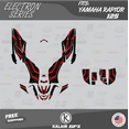 thumbnail image 1 of Kalair GFX Graphics Kit for Yamaha ATV Raptor 125 (All Years) Electron Series, 1 of 5