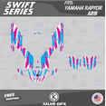 thumbnail image 1 of Kalair GFX Graphics Kit for Yamaha ATV Raptor 125 (All Years) Swift Series, 1 of 5