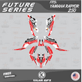 thumbnail image 1 of Kalair GFX Graphics Kit for Yamaha ATV Raptor 250 (All Years) Future Series, 1 of 5