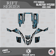 thumbnail image 1 of Kalair GFX Graphics Kit for Yamaha Blaster YFS200 Rift Series, 1 of 5